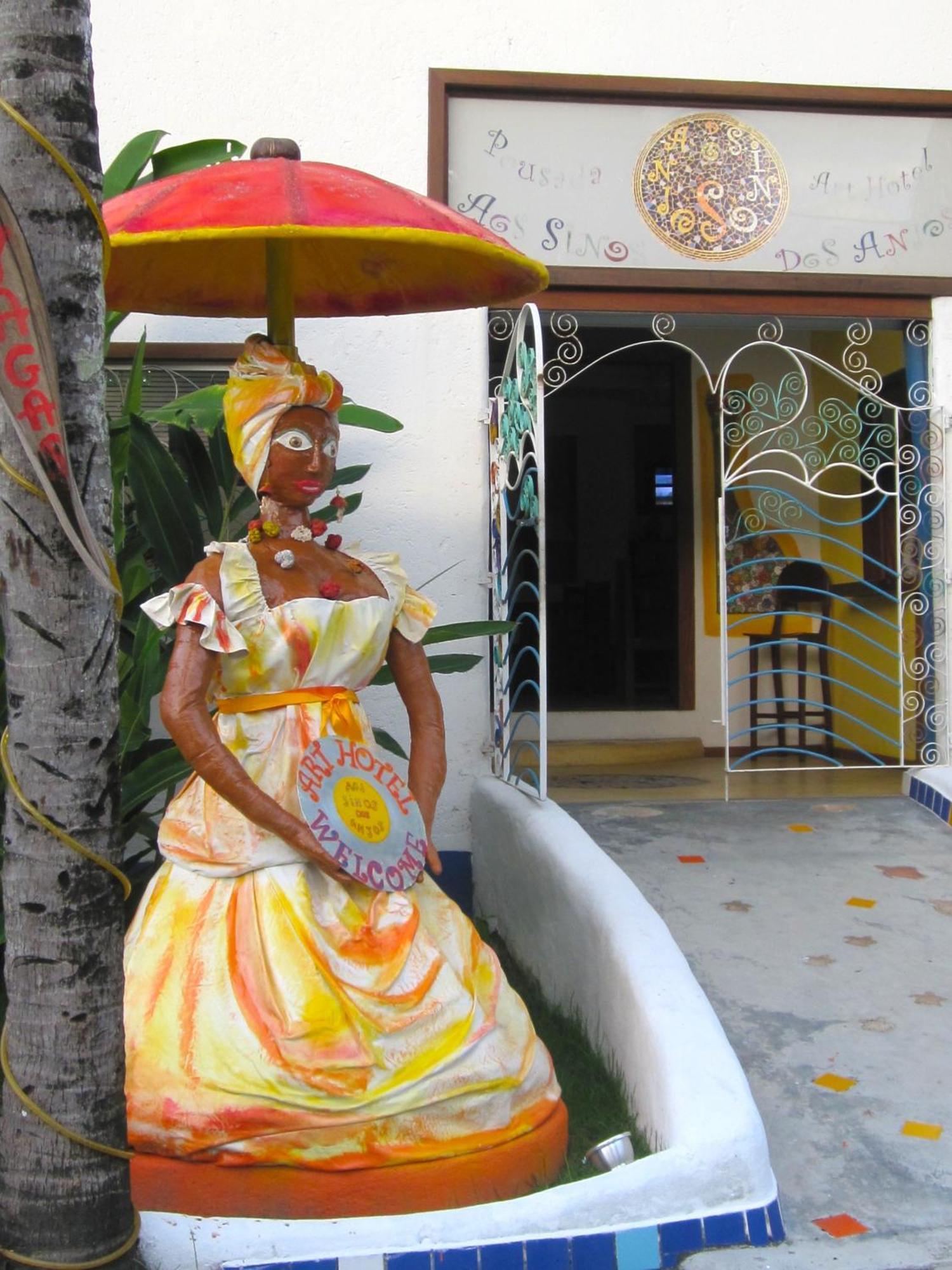 Art Hotel Aos Sinos Dos Anjos Porto Seguro Exterior foto